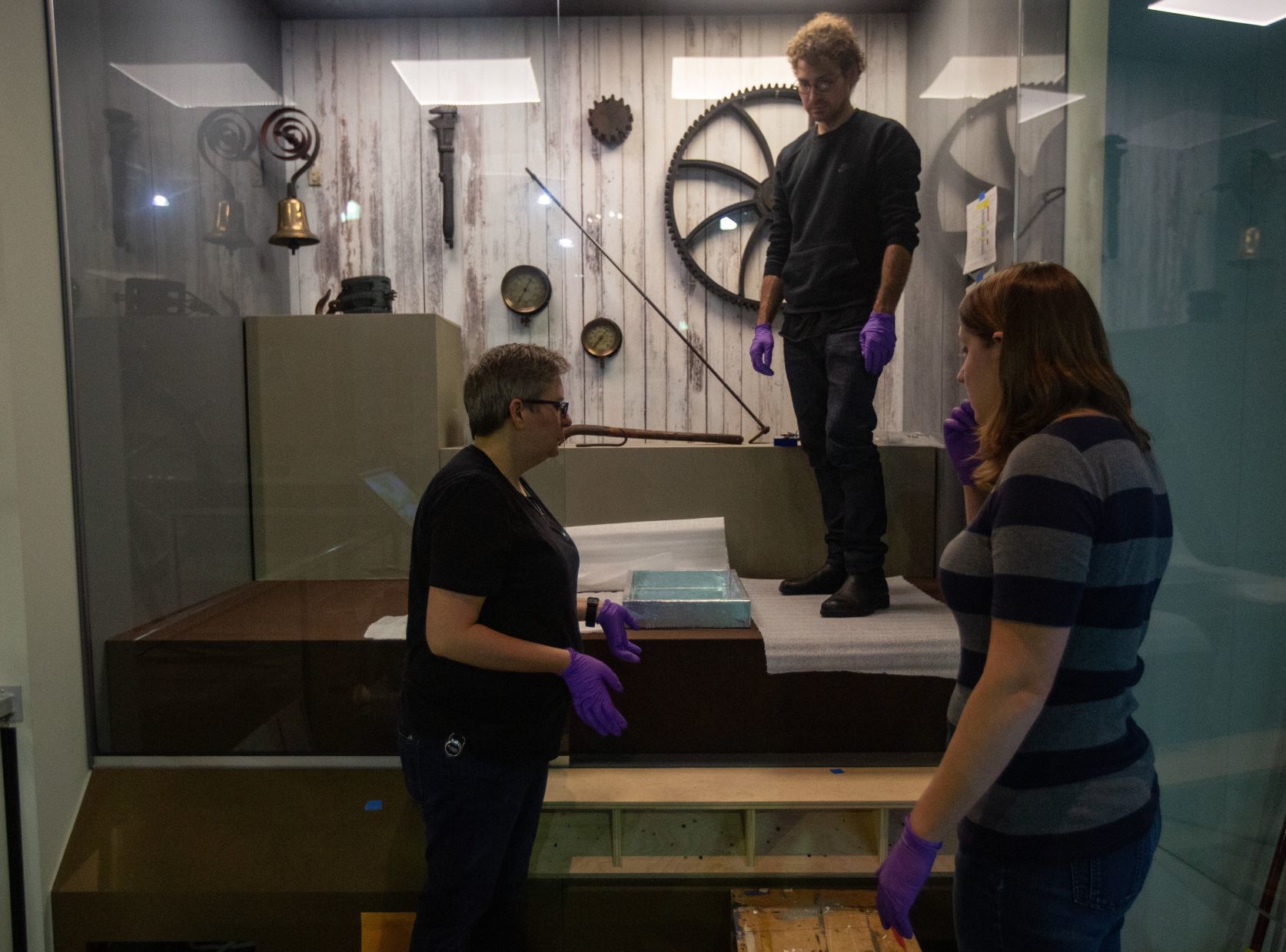 Exhibit team prepares for Mighty Missisippi opening